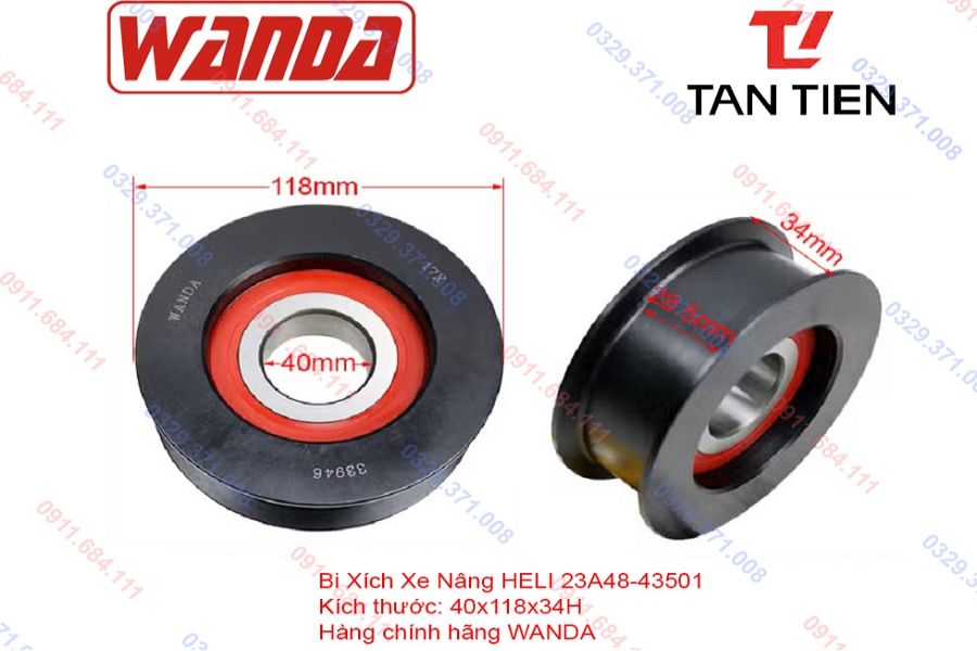 Bi Xích Xe Nâng HELI 23A48-43501